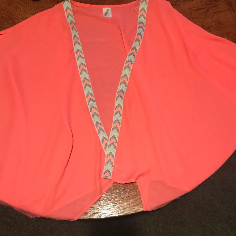Candy Rose Front Open Shrug